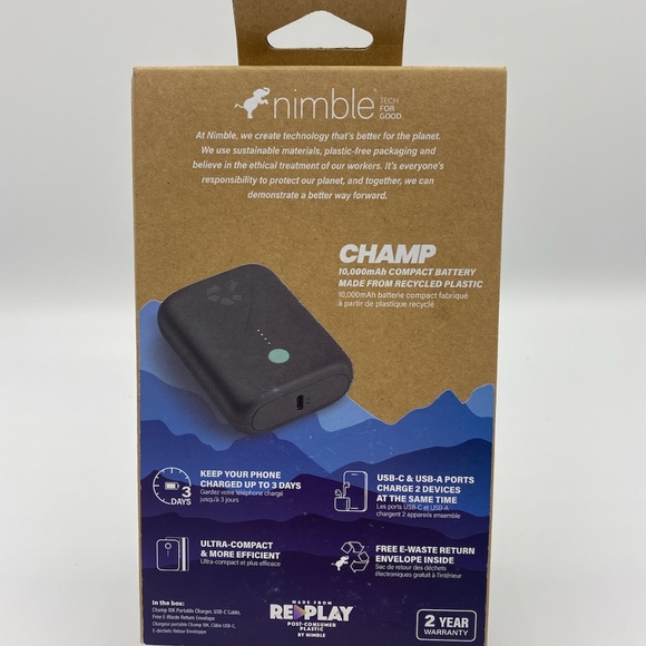 Nimble Champ 10,000mAh Fast Charger - Picture 2 of 4